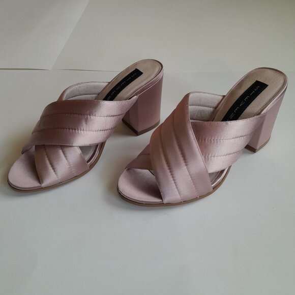 Steven by Steve Madden Zada Satin Mule Size 7 Color Brown - Picture 14 of 14